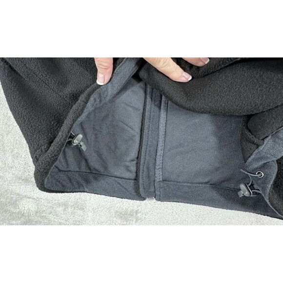 Port Authority Vest Men's L Black Brindiamo Premium Whiskey Full Zip Fleece - Picture 6 of 10